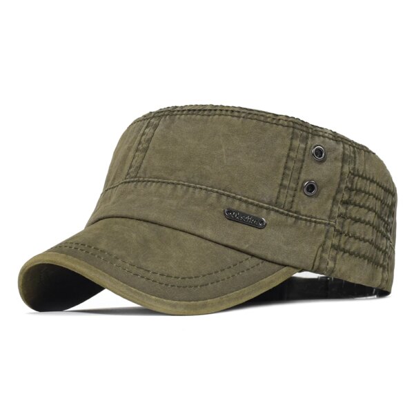 Casquettes militaires en coton délavé pour hommes, casquette militaire de combat