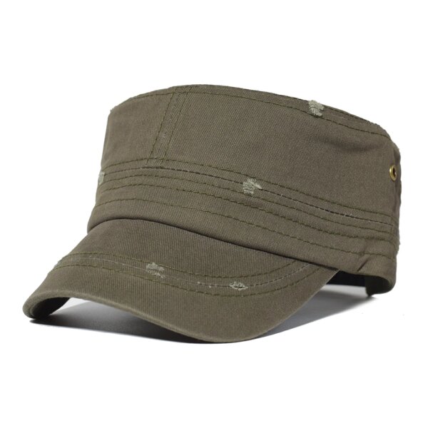 Casquettes militaires en coton délavé pour hommes, casquette militaire de combat – Image 5