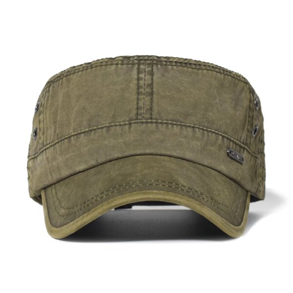 Casquettes militaires en coton délavé pour hommes, casquette militaire de combat – Image 3