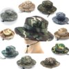 Casquette de Camouflage tactique Boonie, chapeaux militaires, casquettes d'armée, plein air