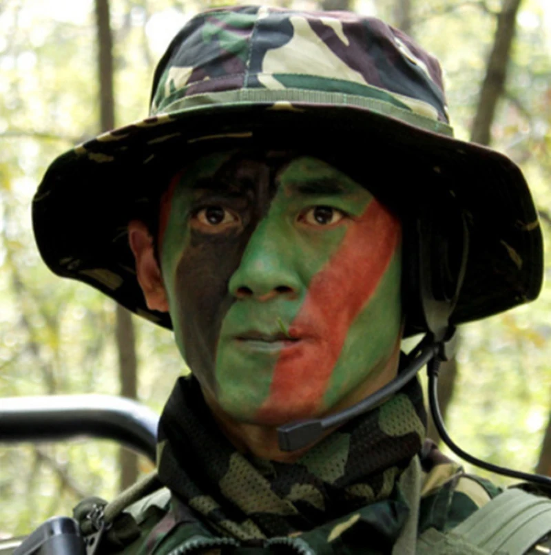 Casquette de Camouflage tactique Boonie, chapeaux militaires, casquettes d'armée, plein air – Image 3