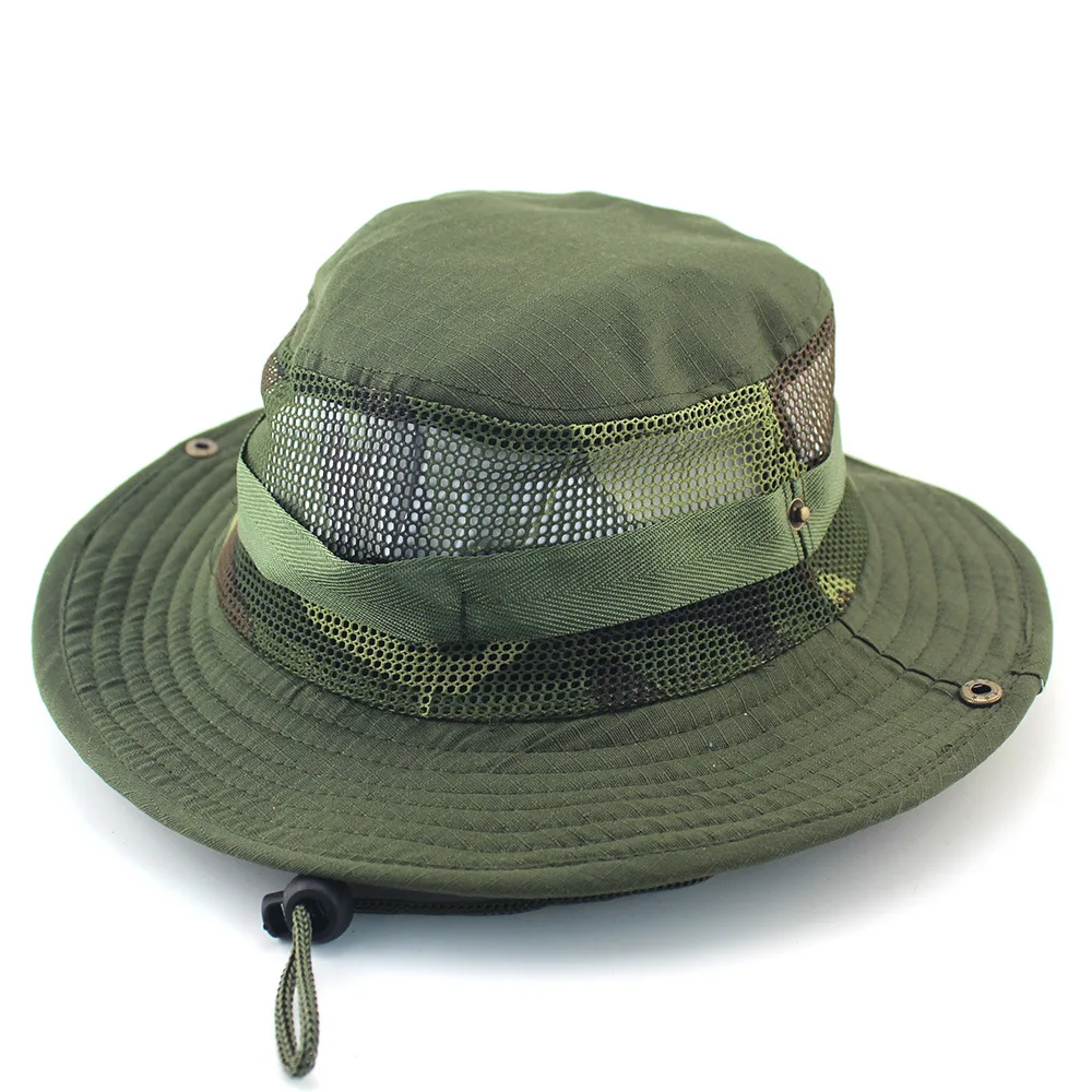 Army green with mesh