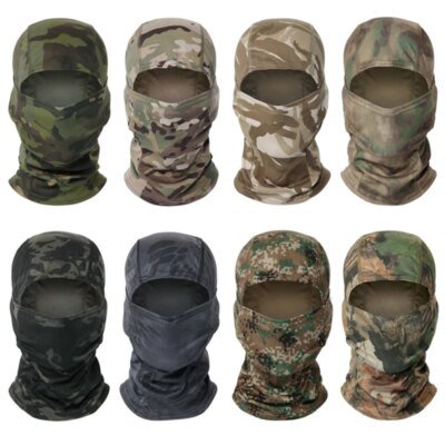 7675-4f3da0.jpg Cagoule de Camouflage tactique, masque facial complet, Wargame CP, chapeau militaire de chasse