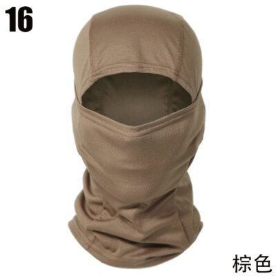 Cagoule de Camouflage tactique, masque facial complet, Ski, cyclisme, armée de chasse, écharpe