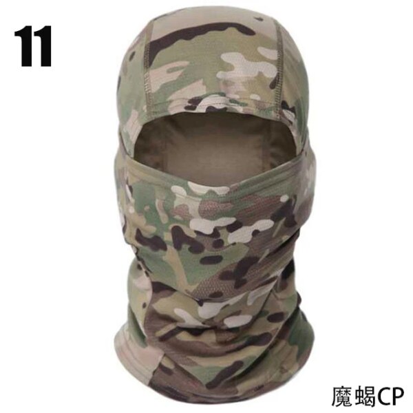 Cagoule de Camouflage tactique, masque facial complet, Wargame CP, chapeau militaire de chasse