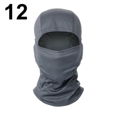 Cagoule tactique, 20 couleurs, Bandana de ski, visage complet, écharpe de cou, tête