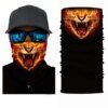 Masque facial de cyclisme, couvre-chef coupe-vent, casquette cagoule camouflage