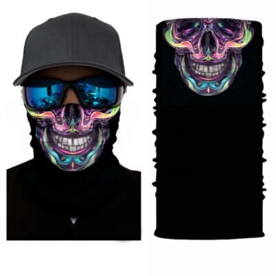 Masque facial de cyclisme, couvre-chef coupe-vent, casquette cagoule camouflage