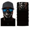 Masque facial de cyclisme, couvre-chef coupe-vent, casquette cagoule camouflage