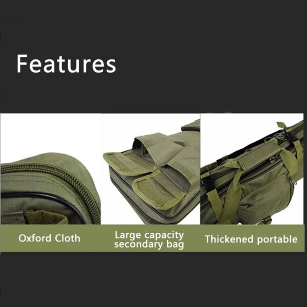 Sac tactique pour armes à feu d'extérieur 1.2m, sac de chasse de 1m CS 85CM – Image 5