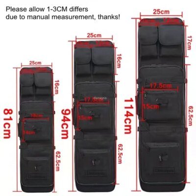 8166-a41ab7.jpg Sac pour pistolet de chasse tactique 81cm 94cm 114cm, étui pour pistolet de tir militaire Paintball