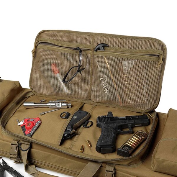 Sac à dos militaire tactique de l'armée, 36/42/46 pouces, Double fusil de chasse – Image 6