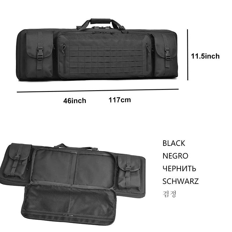 46 inch Black