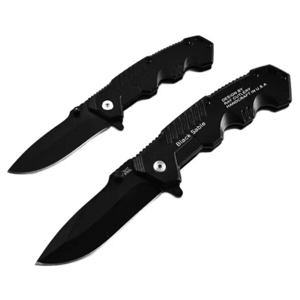 Couteau pliant de chasse, 2 Styles, couteaux de survie tactiques