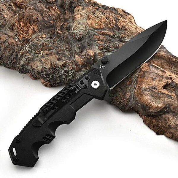 Couteau pliant de chasse, 2 Styles, couteaux de survie tactiques – Image 3