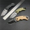 Kersaw Shuffle II 8750 Mini couteau de chasse pliable manuel Blackwash Tanto bord uni 8Cr13Mov lame tactique couteaux EDC de survie