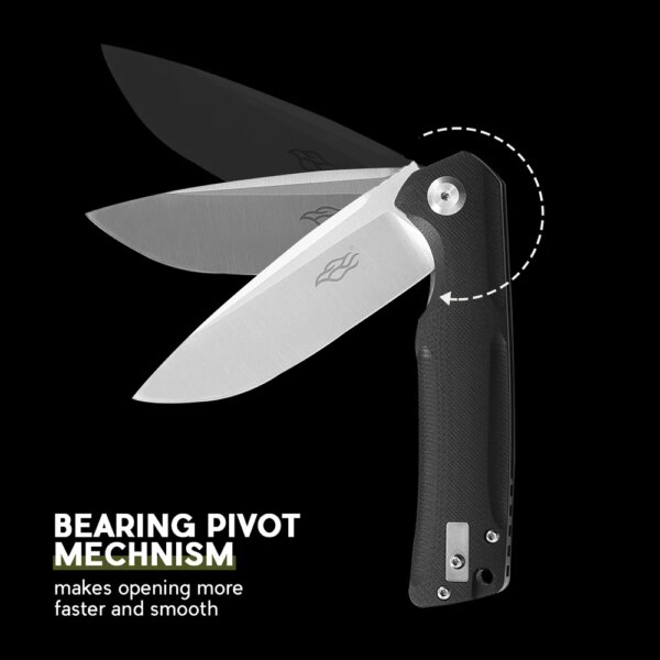 Firebird FH91 D2 lame G10 manche couteau pliant, outil de survie, couteau de poche tactique edc outil d'extérieur – Image 2