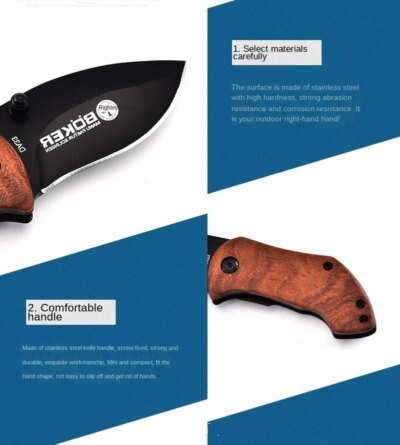 8584-99dcca.jpg Couteau militaire de poche rapide en acier damas, lame pliante, tactique, pour chasse, Camping, survie, Combat