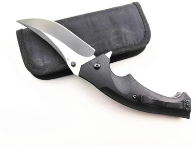 8599-65a47c.jpg couteau de poche tactique pliant KH03, lame D2 G10, manche Ă roulement Ă billes