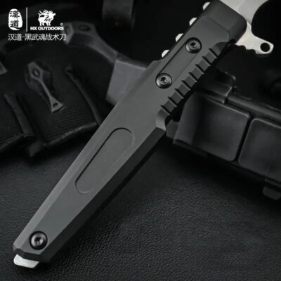 8616-b3e88c.jpg HX couteau d'extérieur Edc Multi 7Cr17Mov couteaux de Camping haute dureté bon pour la chasse