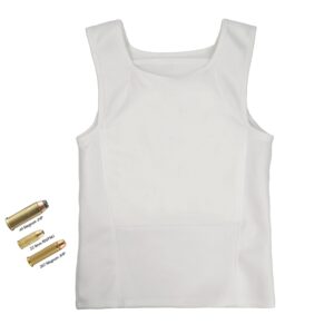 8807-571c8a.jpg T-shirt pare-balles de niveau IIIA, léger, 9mm, arrêt dissimulé, Para FMJ & .44 Mag. JHP Gilet Pare-balles