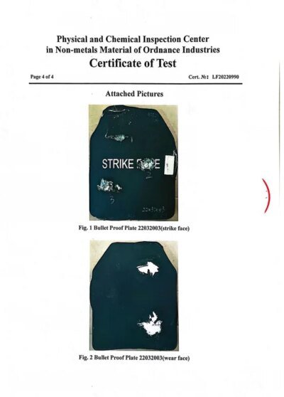 8837-b93c4b.jpg 25mm Tactique NIJ IV Plaques Pare-balles Balistique Conseil Sac À Dos Panneau D'armure Balistique Bouclier De 10x12