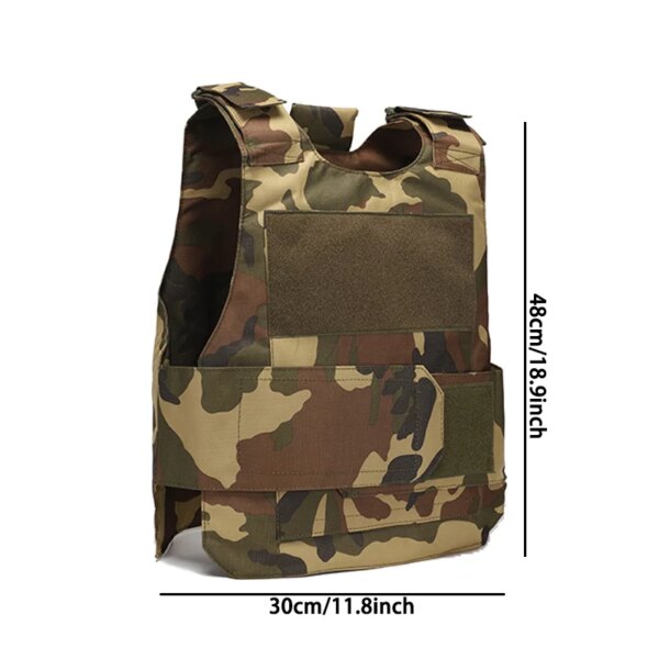 Gilet tactique militaire 800D d'extérieur étanche, gilet d'entraînement, d'assaut, pare-balles – Image 6