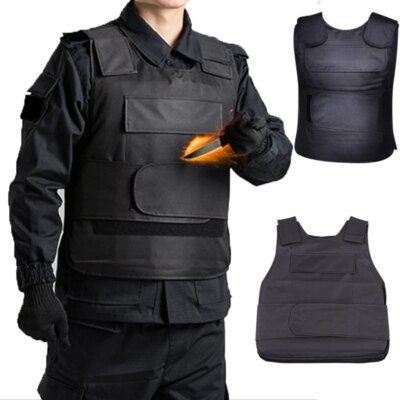 8877-316e4c.jpg Gilet pare-balles dissimulé avec sac de transport, armure corporelle de Police NIJ IIIA