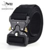 DWTS] ceinture en métal pour hommes, ceinture tactique pour hommes, ceintures militaires en toile