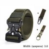 DWTS] ceinture en métal pour hommes, ceinture tactique pour hommes, ceintures militaires en toile