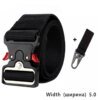 DWTS] ceinture en métal pour hommes, ceinture tactique pour hommes, ceintures militaires en toile