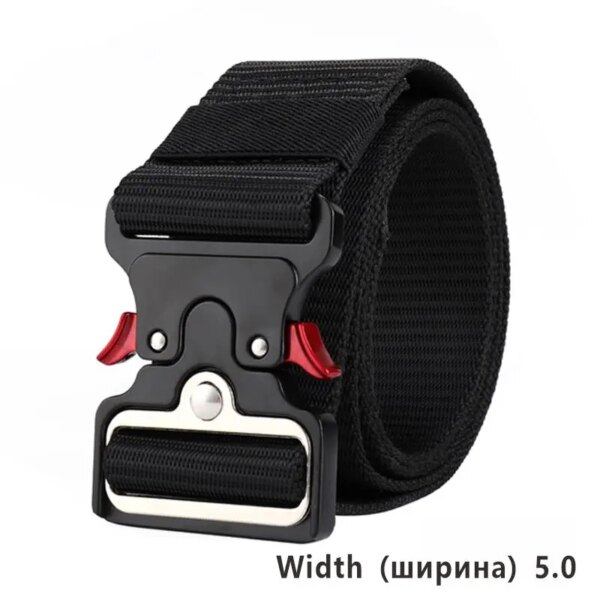 DWTS] ceinture en métal pour hommes, ceinture tactique pour hommes, ceintures militaires en toile