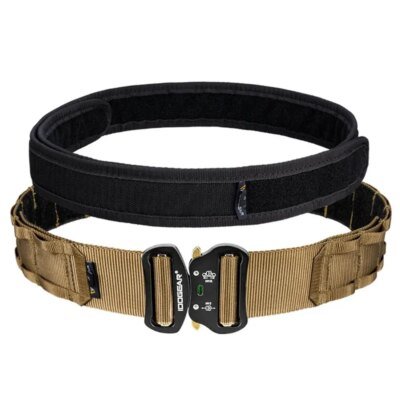 Ceinture de Combat 2 pouces pour hommes, équipement tactique, boucle MOLLE à dégagement rapide