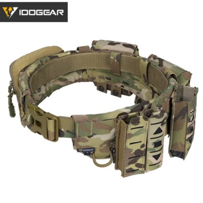 9061-3e7978.jpg Ceinture tactique Molle MRB à dégagement rapide, ceinture de gréeur modulaire, ceinture de Combat militaire pour homme