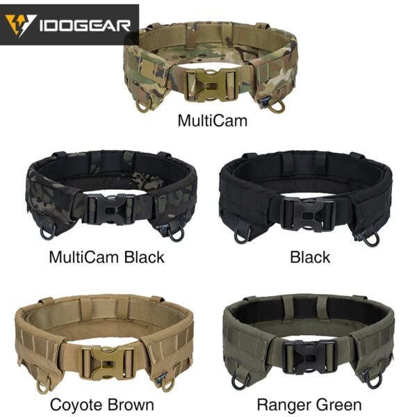 Ceinture tactique Molle MRB à dégagement rapide, ceinture de gréeur modulaire, ceinture de Combat militaire pour homme
