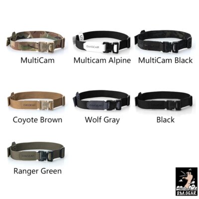 Ceinture tactique à boucle à dégagement rapide pour hommes, légère, personnalisée, équipement militaire