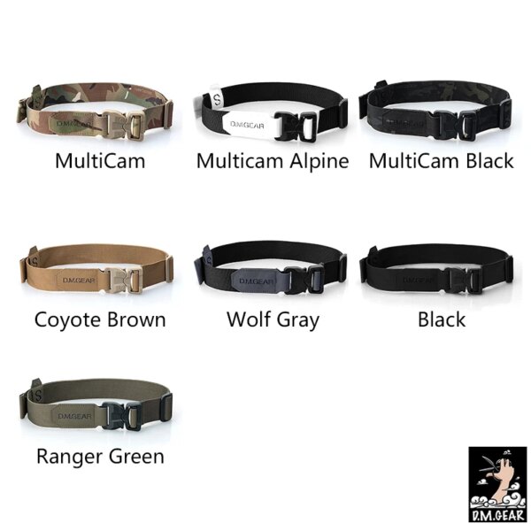 Ceinture tactique à boucle à dégagement rapide pour hommes, légère, personnalisée, équipement militaire – Image 6