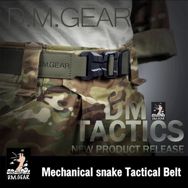 Ceinture tactique à boucle à dégagement rapide pour hommes, légère, personnalisée, équipement militaire – Image 4