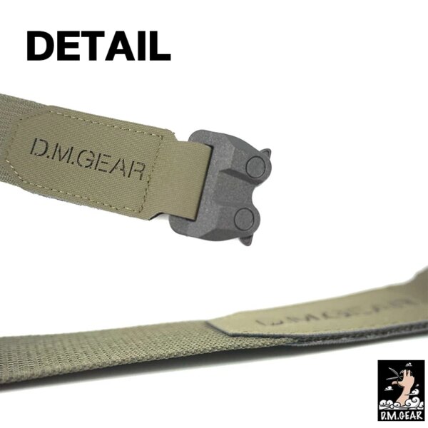 Ceinture tactique à boucle à dégagement rapide pour hommes, légère, personnalisée, équipement militaire – Image 2