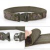 Ceinture tactique à dégagement rapide, Style armée, de Combat, de mode pour hommes, en toile