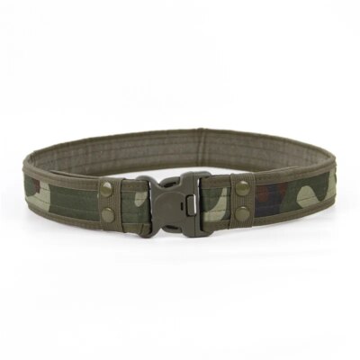 Ceinture tactique à dégagement rapide, Style armée, de Combat, de mode pour hommes, en toile