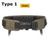 Ceinture tactique rembourrée pour Airsoft CS Molle, ceinture de Combat pour Paintball