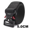 Ceinture de taille militaire en Nylon pour hommes, largeur 5.0CM, largeur 145cm, tactique militaire