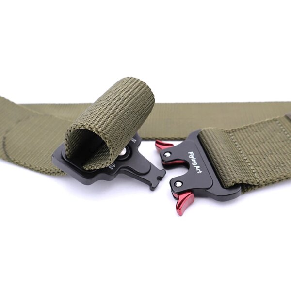 Ceinture de taille militaire en Nylon pour hommes, largeur 5.0CM, largeur 145cm, tactique militaire