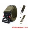 Ceinture de taille militaire en Nylon pour hommes, largeur 5.0CM, largeur 145cm, tactique militaire