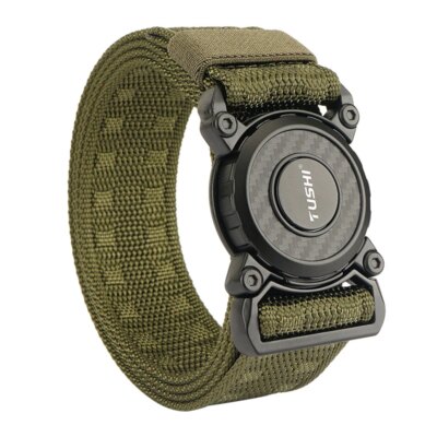 Nouvelle ceinture tactique militaire Alliage Boucle pivotante Nylon véritable, ceinture de combat de l’armée