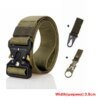 Ceinture de taille militaire en Nylon pour hommes, largeur 5.0CM, largeur 145cm, tactique militaire
