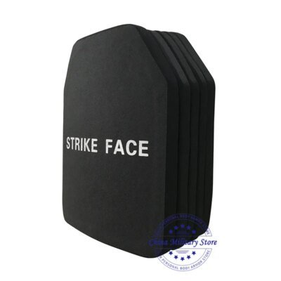 Plaque pare-balles militaire en céramique, pour gilet, armure corporelle NIJ IV ICW