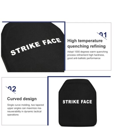 9358-cba1f5.jpg Plaque Pare-Balles en Céramique, Armure de Gilet Balistique Corporelle, Panneau en Aluminium, NIJ 4, Pouces 10x12 Pouces