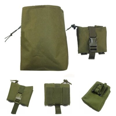 Pochette tactique pliable Molle pour recharge de Magazine, étui de chasse militaire Airsoft pour pistolet munitions EDC